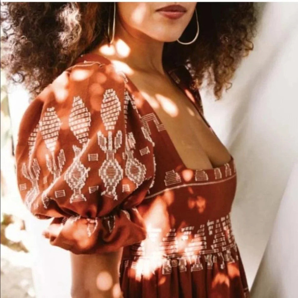 Blue Midi Dress - Picture 7 of 11